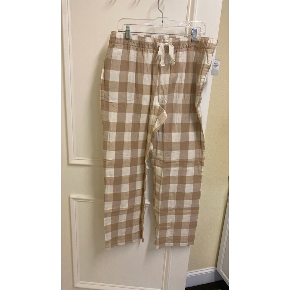 Old Navy 100% Cotton Flannel Christmas Pajama Pants Size Large (12-14)